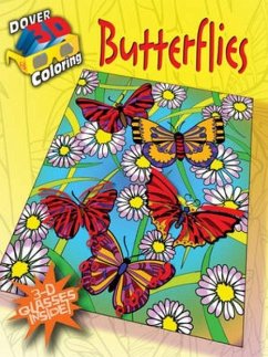 3-D Coloring Book - Butterflies - Mazurkiewicz, Jessica