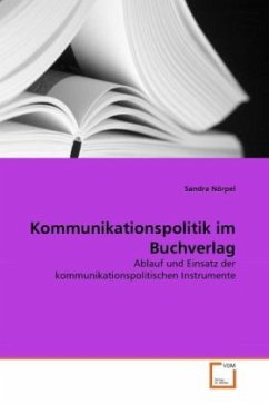 Kommunikationspolitik im Buchverlag