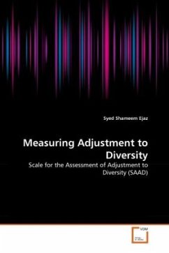 Measuring Adjustment to Diversity - Ejaz, Syed Shameem