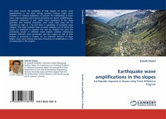 Earthquake wave amplifications in the slopes