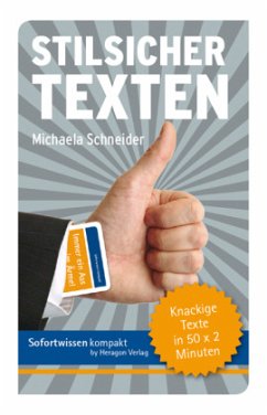 Cover Sofortwissen kompakt: Stilsicher texten