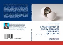 CHARACTERIZATION OF CALCIUM CARBONATE PARTICULATED POLYETHYLENE