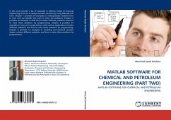 MATLAB SOFTWARE FOR CHEMICAL AND PETROLEUM ENGINEERING (PART TWO)