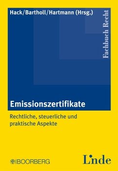 Emissionszertifikate - Hack, Christoph, Carsten Bartholl und Astrid Hartmann