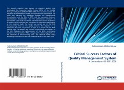 Critical Success Factors of Quality Management System