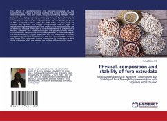 Cover Physical, composition and stability of fura extrudate
