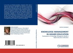 KNOWLEDGE MANAGEMENT IN HIGHER EDUCATION - Arsenijevic, Jasmina