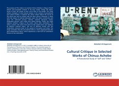 Cultural Critique in Selected Works of Chinua Achebe - Al-Dagamseh, Abdullah