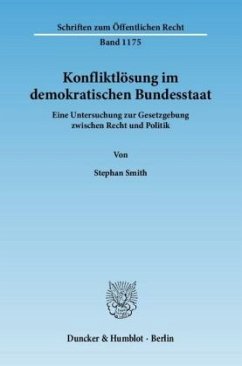 Cover Konfliktlösung im demokratischen Bundesstaat.