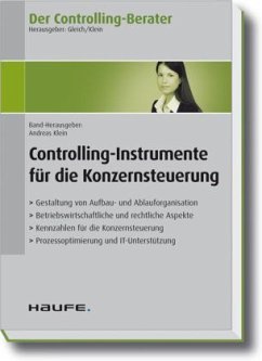 Cover Controlling-Instrumente für die Konzernsteuerung