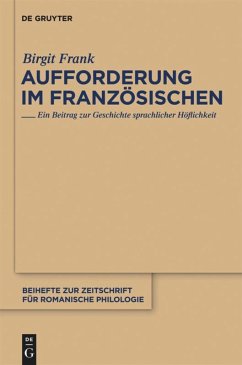 Aufforderung im Französischen - Frank, Birgit