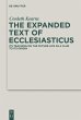 The Expanded Text of Ecclesiasticus - Bild 1