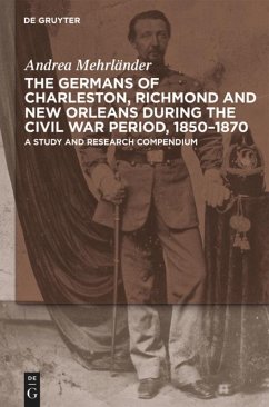The Germans of Charleston, Richmond and New Orleans during the Civil War Period, 1850-1870 - Mehrländer, Andrea