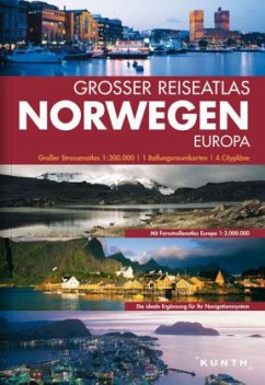 Cover Grosser Reiseatlas Norwegen, Europa