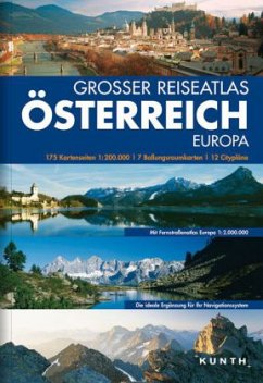Cover Grosser Reiseatlas Österreich, Europa