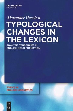 Typological Changes in the Lexicon - Haselow, Alexander