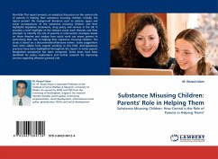 Substance Misusing Children: Parents'' Role in Helping Them - Islam, M. R.