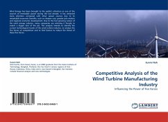 Competitive Analysis of the Wind Turbine Manufacturing Industry - Noh, Eunmi
