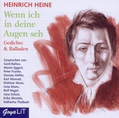 Wenn ich in deine Augen seh, 1 Audio-CD - Heine, Heinrich