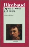 Opere in versi e in prosa. Testo francese a fronte