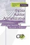 Escala Auxiliar Administrativa, Universidad Nacional de Educación a Distancia. Temario - Editorial Alfil