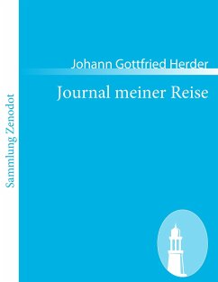 Journal meiner Reise - Herder, Johann Gottfried