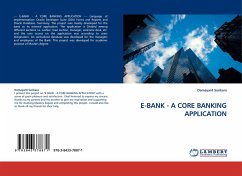 E-BANK - A CORE BANKING APPLICATION