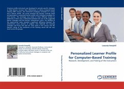 Personalized Learner Profile for Computer-Based Training