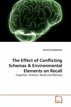 The Effect of Conflicting Schemas & Environmental Elements on Recall - ATHANASIOS, TOLIOS