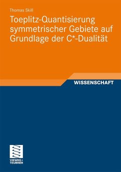 Cover Toeplitz-Quantisierung symmetrischer Gebiete auf Grundlage der C*-Dualität
