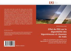 Effet du PEG sur la digestibilité des légumineuses et chaumes de ma¿s - Marius Elisée, BETFIANG