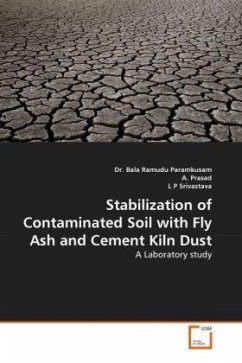Stabilization of Contaminated Soil with Fly Ash and Cement Kiln Dust
