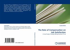 The Role of Compensation on Job Satisfaction