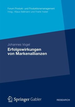 Erfolgswirkungen von Markenallianzen - Vogel, Johannes