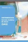 ENFERMERAS/OS. SERVICIO ANDALUZ DE SALUD (SAS). TEMARIO VOL. II.