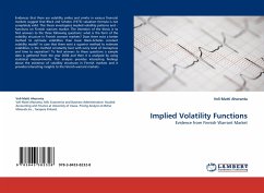 Implied Volatility Functions - Ahoranta, Veli-Matti