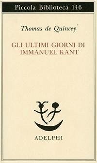 Cover Gli ultimi giorni di Immanuel Kant