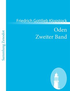 Oden Zweiter Band - Klopstock, Friedrich Gottlieb