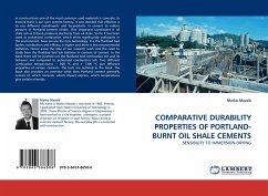 COMPARATIVE DURABILITY PROPERTIES OF PORTLAND-BURNT OIL SHALE CEMENTS - Maasik, Marko