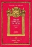 Obras completas en Prosa. Volumen II, Tomo I: Obras burlescas