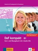 DaF kompakt. Lehr- und Arbeitsbuch mit 2 Audio-CDs. B1