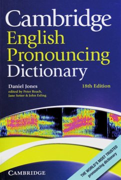 Cambridge English Pronouncing Dictionary - Jones, Daniel