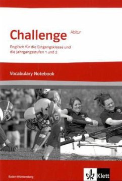 Cover Englisch für die Eingangsklasse und die Jahrgangsstufen 1 und 2, Vocabulary Notebook / Challenge, Ausgabe Baden-Württemberg