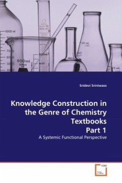 Knowledge Construction in the Genre of Chemistry Textbooks Part 1