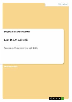 Das IS-LM-Modell - Schoenwetter, Stephanie