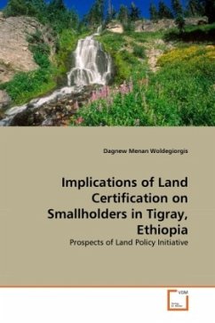 Implications of Land Certification on Smallholders in Tigray, Ethiopia