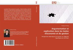 Argumentation et explication dans les textes d''économie et de gestion - Truong, Hoang Le