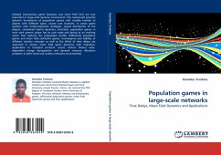 Population games in large-scale networks