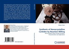 Synthesis of Nanocrystalline Carbides by Reaction Milling