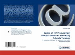 Design of ICT Procurement Process Model for Secondary Schools Tanzania